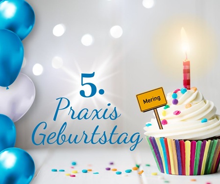Grafik 5. Praxis Geburtstag mit Muffin & Kerze